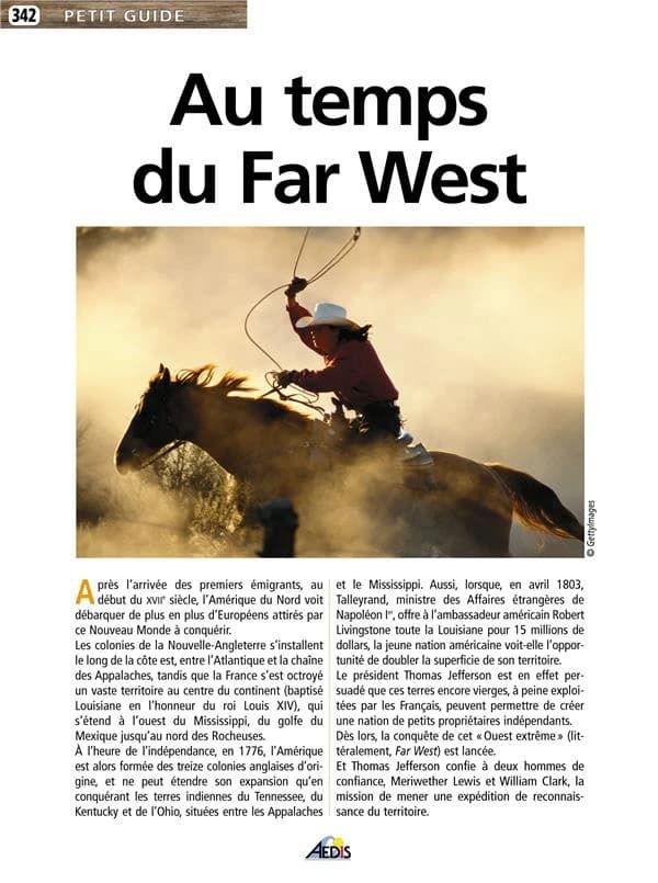 Au temps du Far West