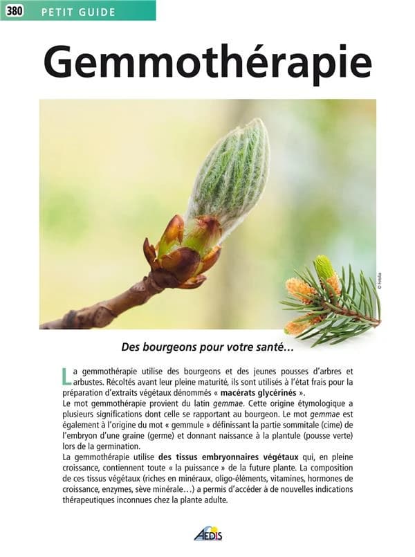 Gemmothérapie