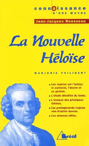 "La nouvelle Héloïse", Jean-Jacques Rousseau