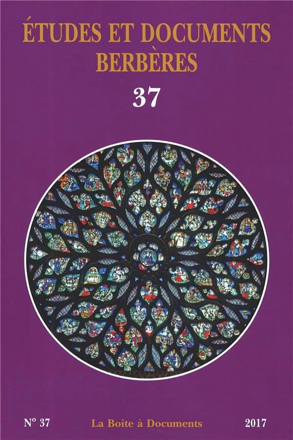 ETUDES ET DOCUMENTS BERBERES n.37 (édition 2017)