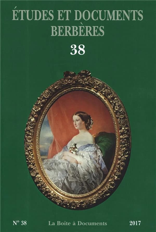 ETUDES ET DOCUMENTS BERBERES n.38 (édition 2017)