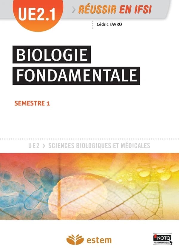 Biologie fondamentale : UE 2.1 : semestre 1
