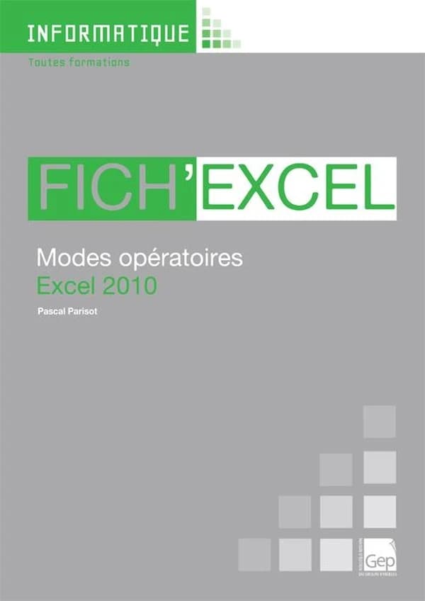 À la découverte d'Excel 2010