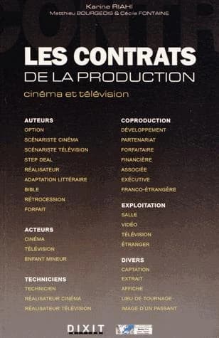 Les contrats de la production : cinéma et télévision