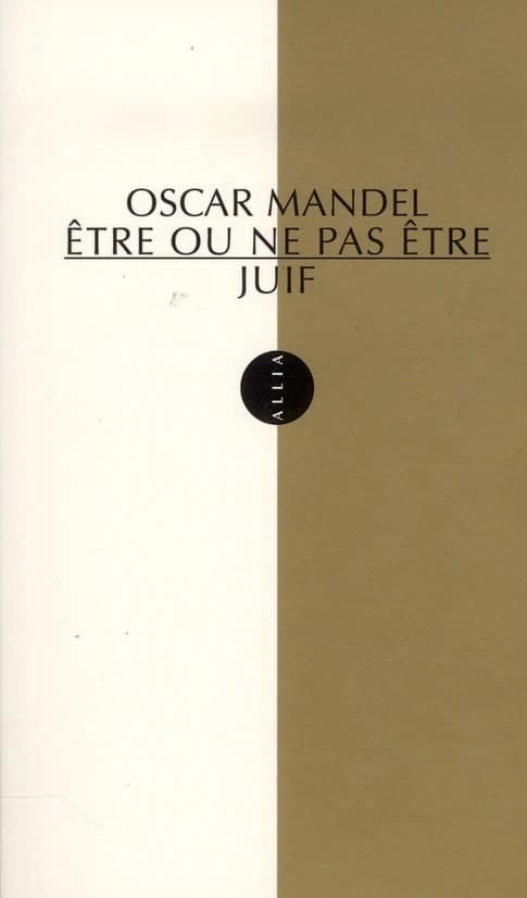 Être ou ne pas être juif