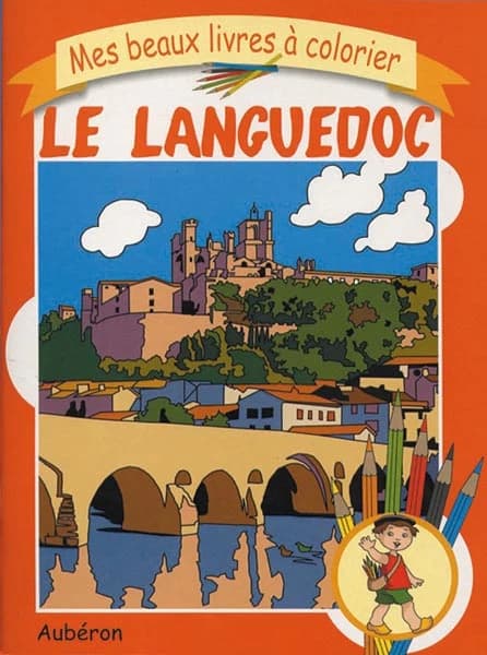 Mes beaux livres à colorier : le languedoc