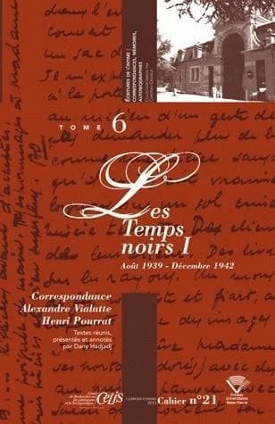 Correspondance Alexandre Vialatte-Henri Pourrat : 1916-1959