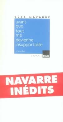 Avant que tout me devienne insupportable