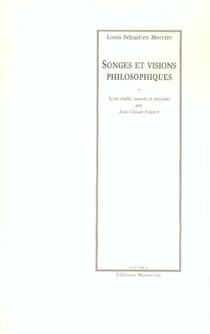 Songes et visions philosophiques