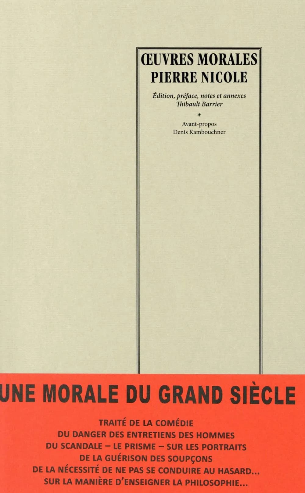 Oeuvres morales