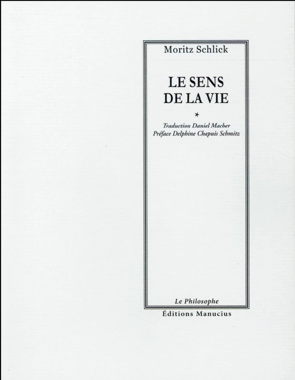 Le sens de la vie