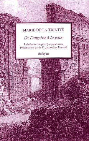 De l'angoisse à la paix