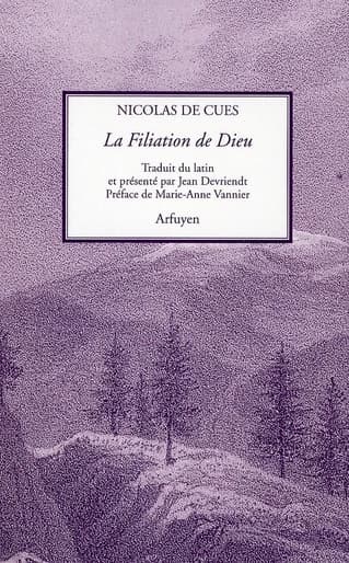 La filiation de Dieu