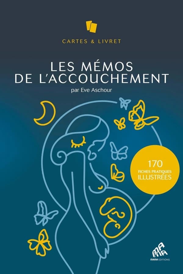 Coffret les mémos de l'accouchement : 156 fiches pratiques illustrées