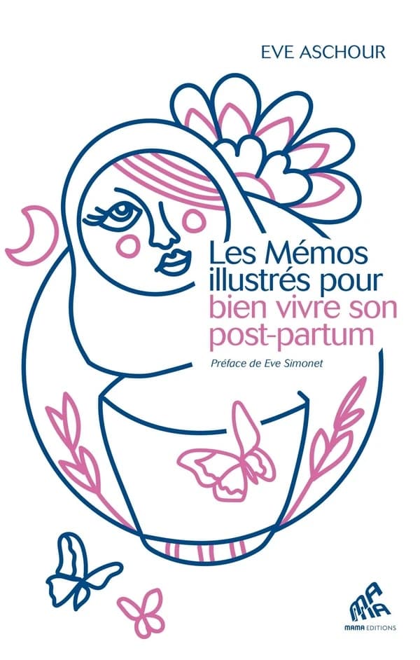 Les mémos illustrés pour bien vivre son post-partum : 120 fiches pratiques