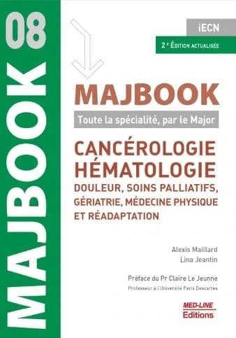 Majbook t.8 : cancérologie, hématologie, douleur, soins palliatifs, MPR