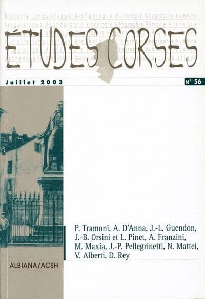Etudes corses n  56
