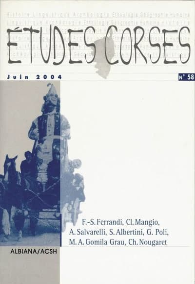 Etudes corses n  58