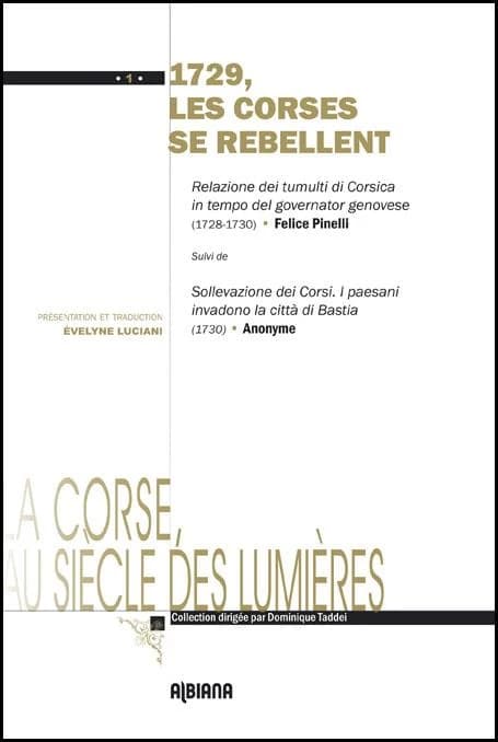 1729, les Corses se rebellent