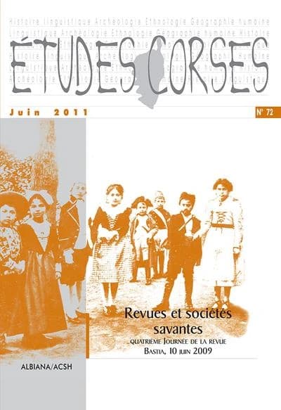 études corses n.72 : revues et sociétés savantes