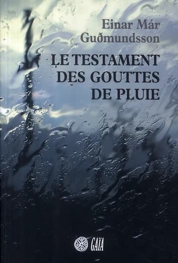Le testament des gouttes de pluie : roman