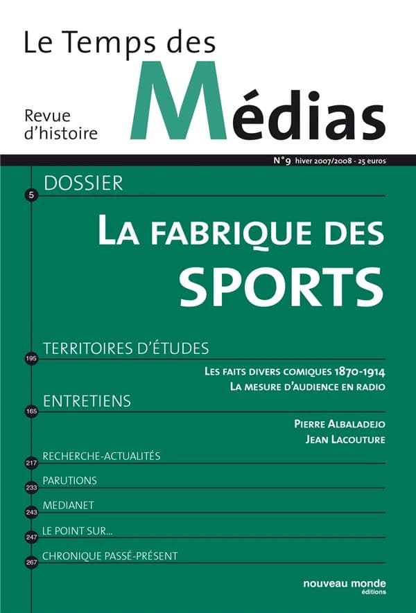 La fabrique des sports
