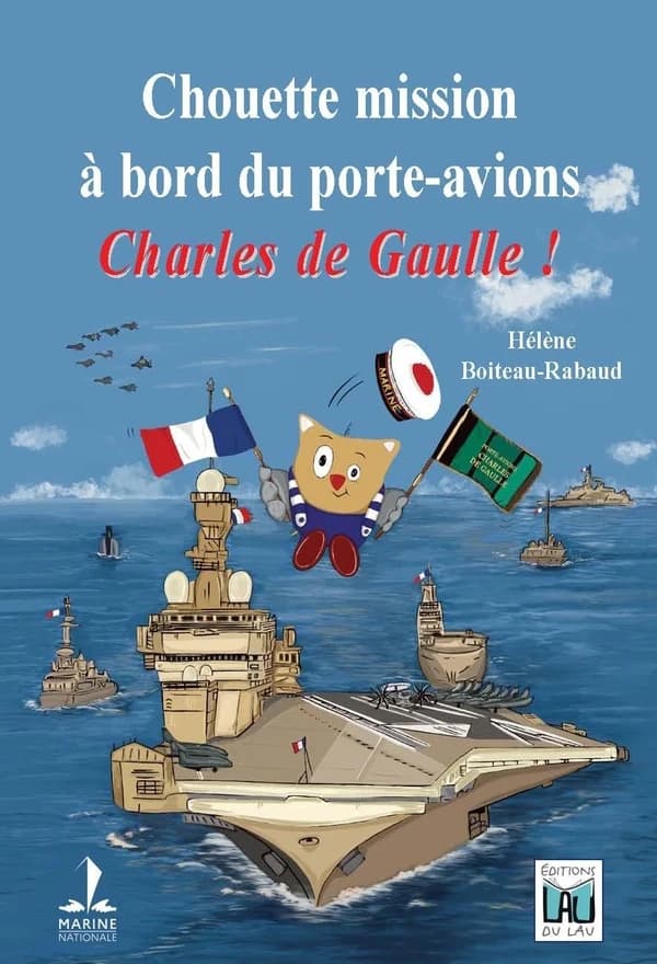Chouette mission à bord du porte-avions Charles de Gaulle !