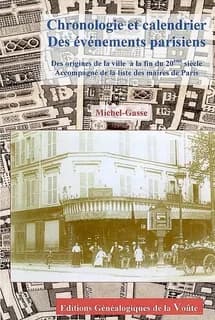 Chronologie et calendrier des evenements parisiens