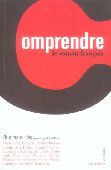 Le roman français : 25 livres clés