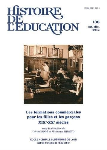 Les formations commerciales pour les filles et les garçons XIXe - XXe siècles