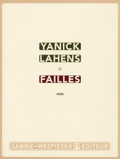 Failles : récit