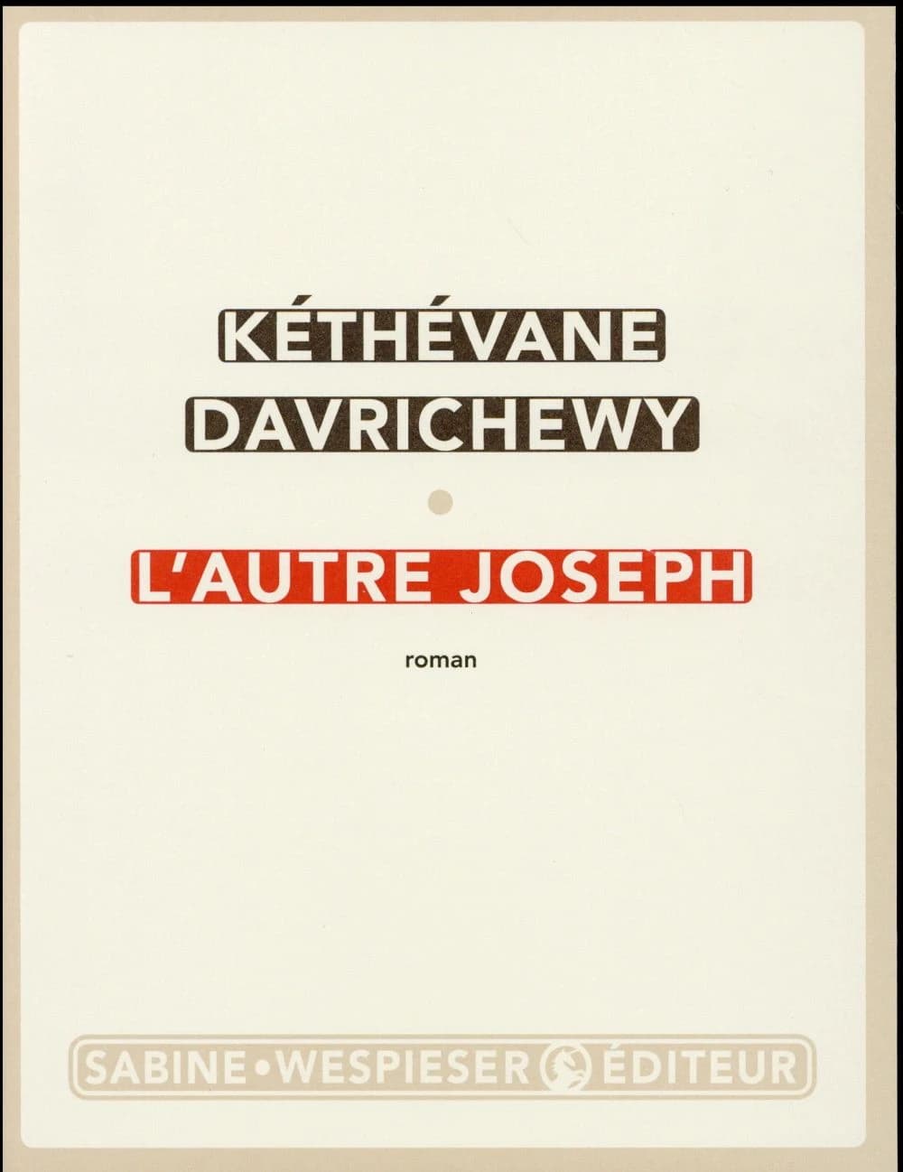 L'autre Joseph : roman