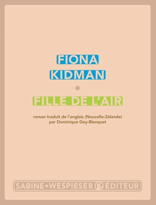 Fille de l'air : roman
