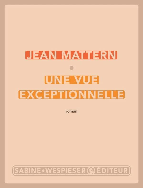 Une vue exceptionnelle : roman