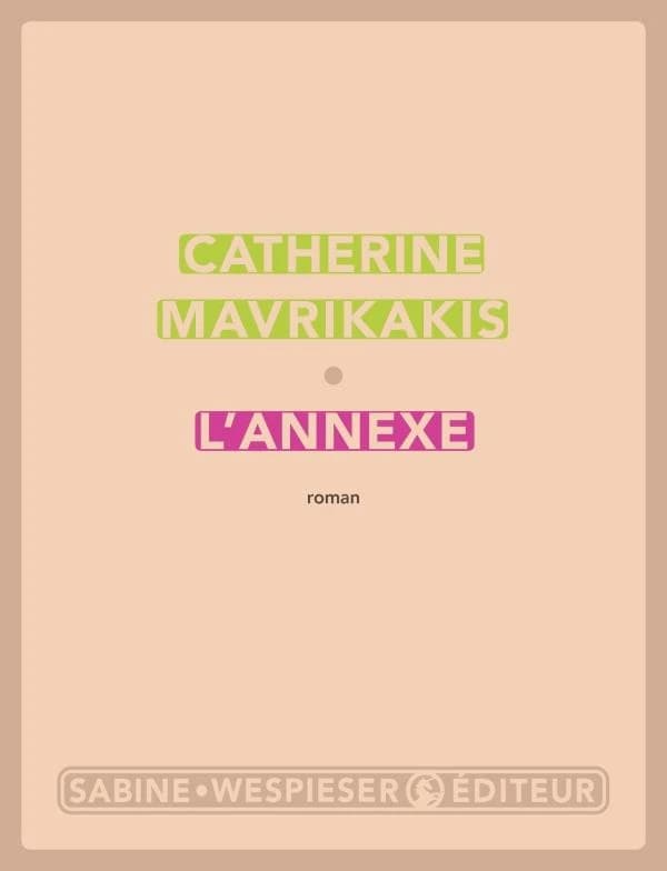 L'annexe : roman