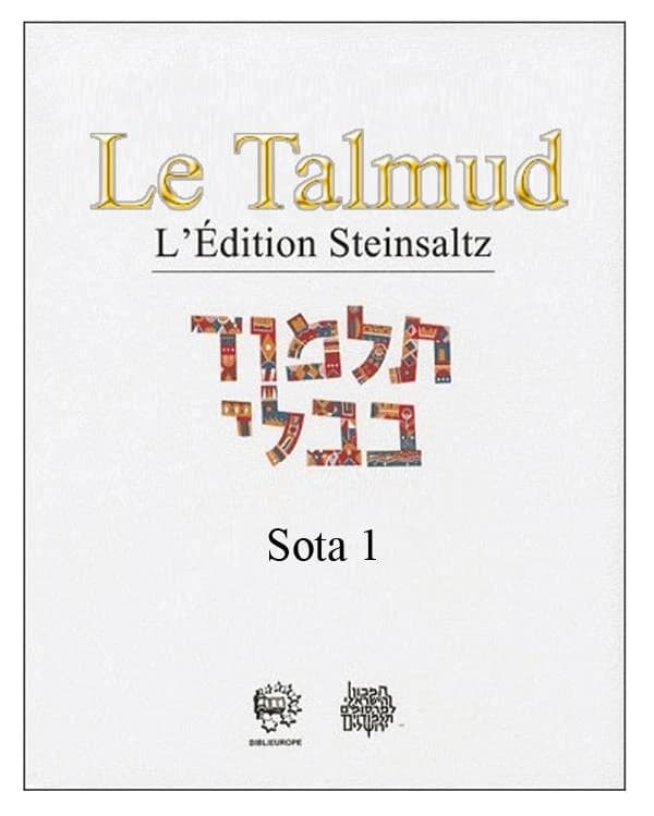 Le Talmud : l'édition Steinsaltz. [XVII-XVIII], Sota