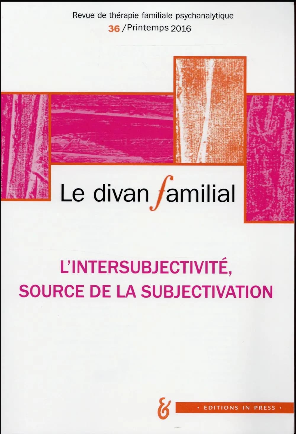 L'intersubjectivité, source de la subjectivation