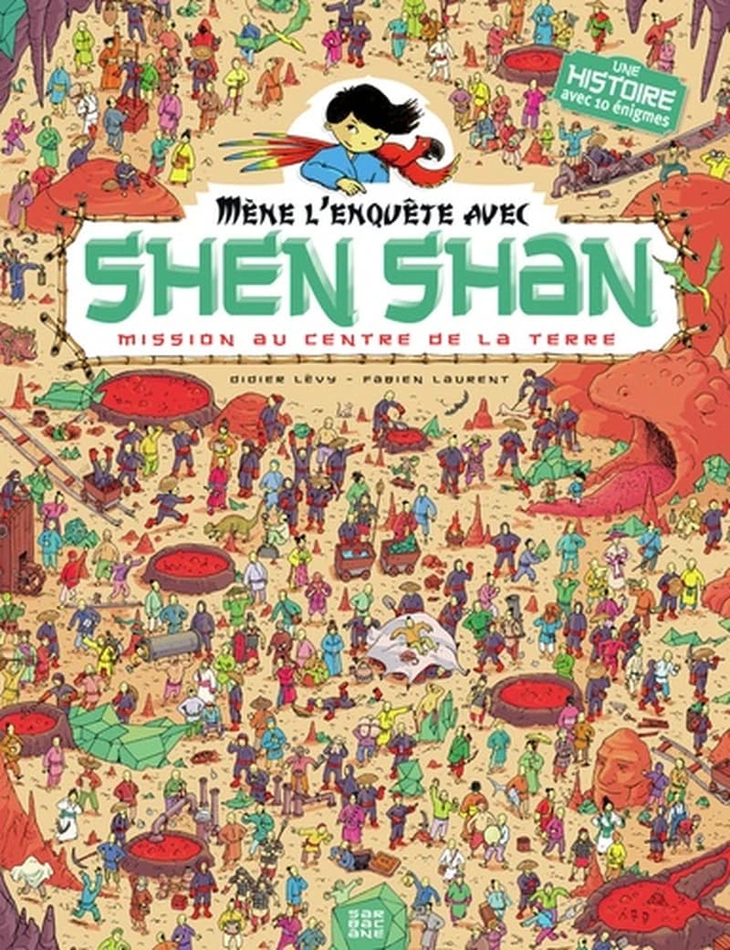 Mène l'enquête avec Shen Shan. Mission au centre de la Terre