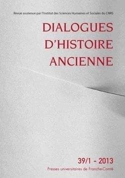 Dialogues d'histoire ancienne, n° 39-1