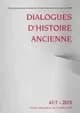 Dialogues d'histoire ancienne, n° 41-1