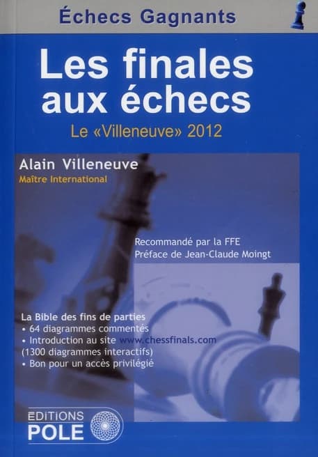 Les finales aux échecs : le Villeneuve 2012