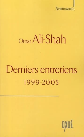 Derniers entretiens : 1999-2005