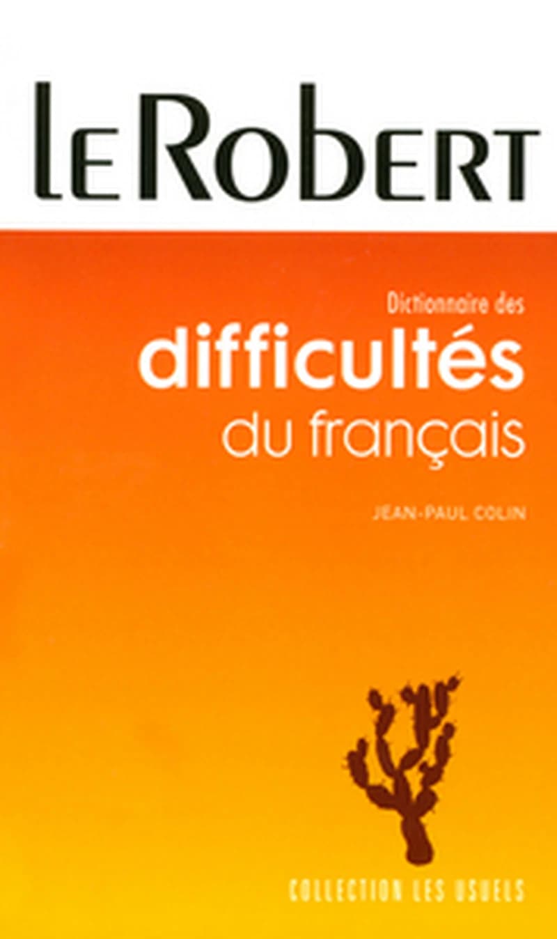 DICTIONNAIRE DES DIFFICULTES DU FRANCAIS - COLIN JEAN-PAUL .