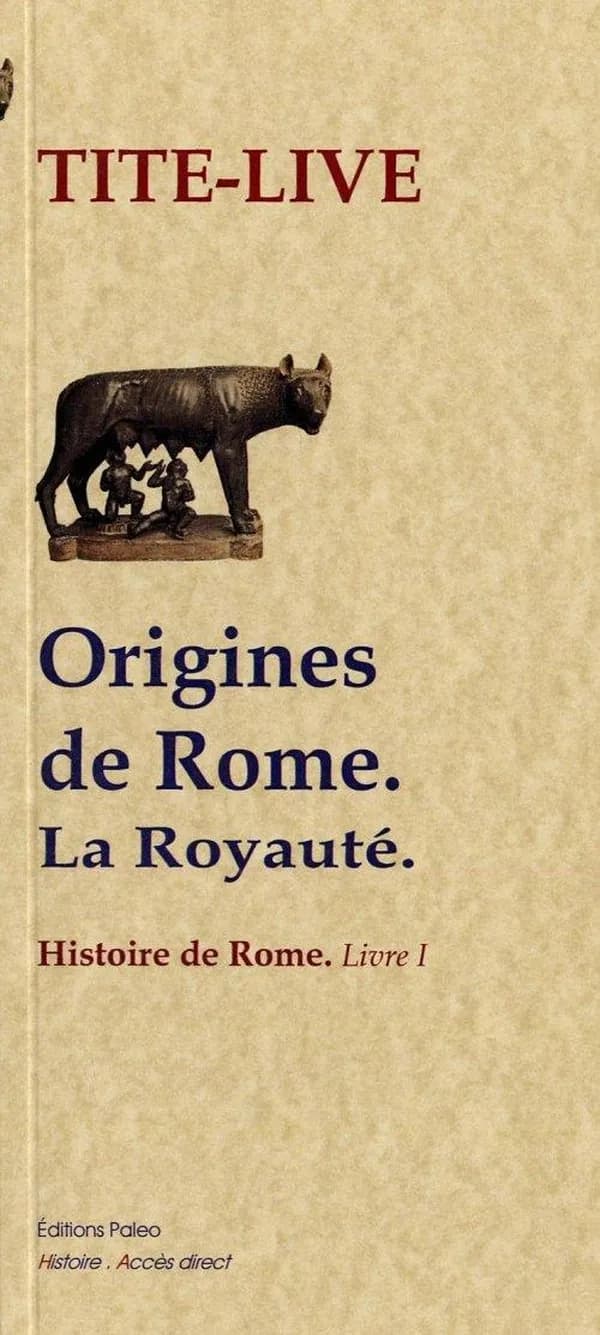 Histoire de Rome depuis sa fondation : livre I : origines de Rome, la royauté (Nouvelle éd.) Tite-Live ; traduction originale, MM. Liez et Dubois