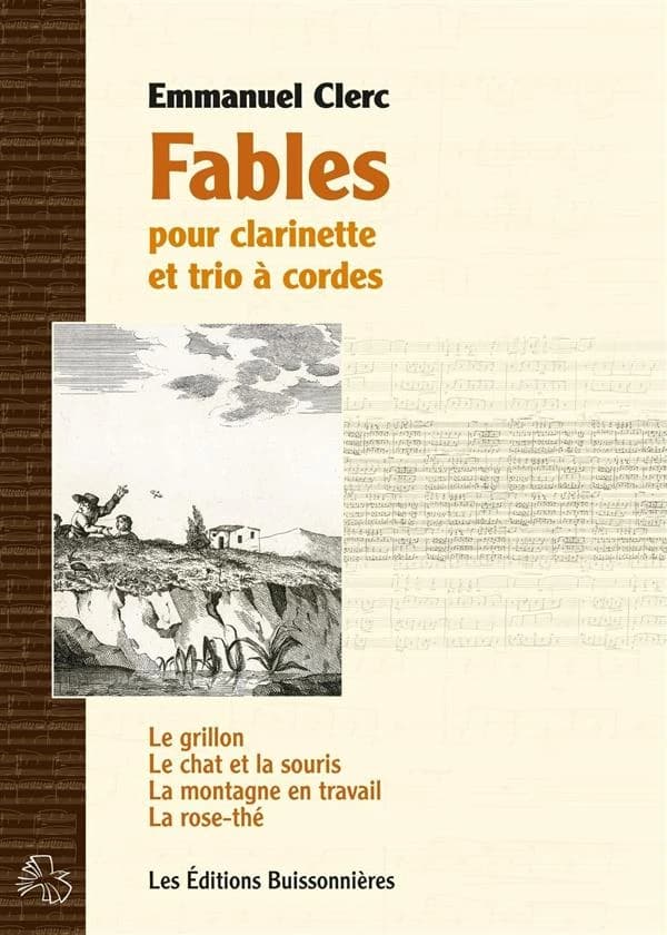 Fables : pour clarinette et trio à cordes