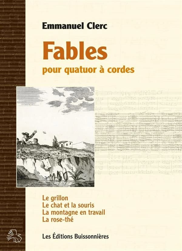 Fables : pour quatuor à cordes