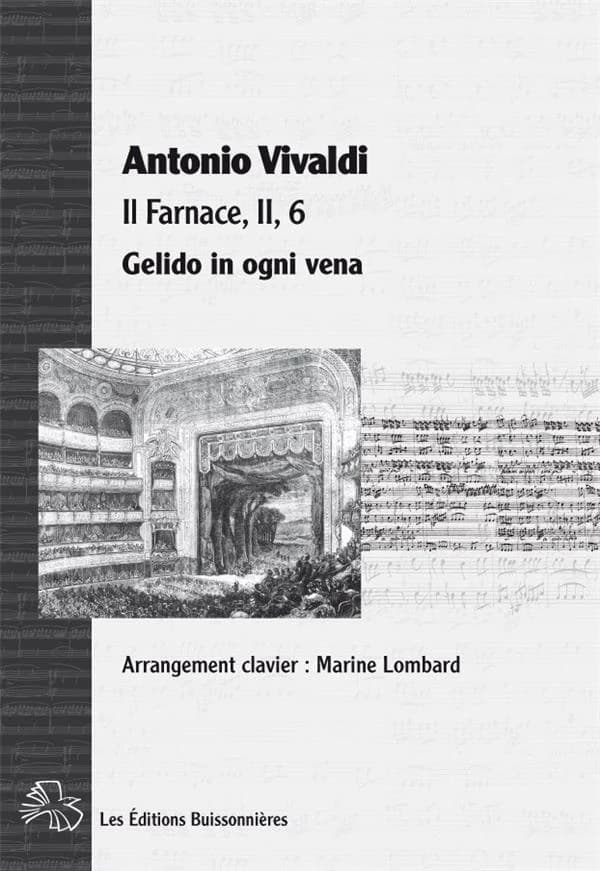 Il Farnace. II, 5, Gelido in ogni vena