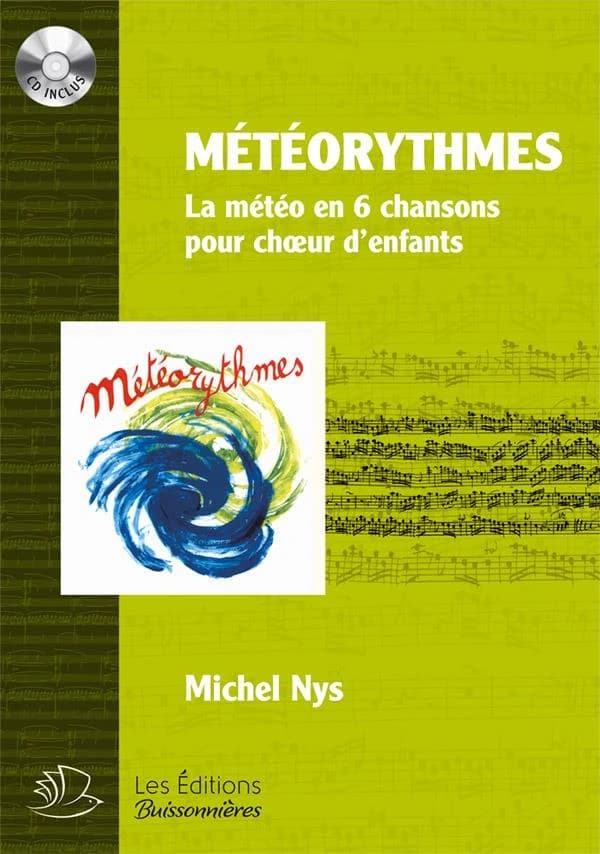Météorythmes : la météo en 6 chansons pour choeurs d'enfants