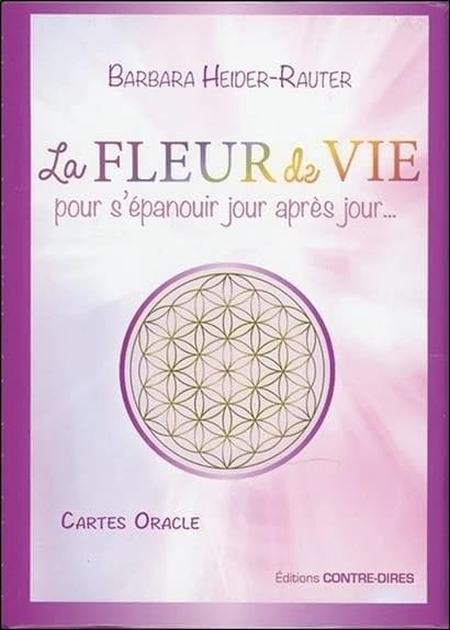 La fleur de vie pour s'épanouir jour après jour ; cartes oracles