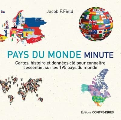 Pays du monde minute : cartes, histoire et données clé pour connaître l'essentiel sur les 195 pays du monde